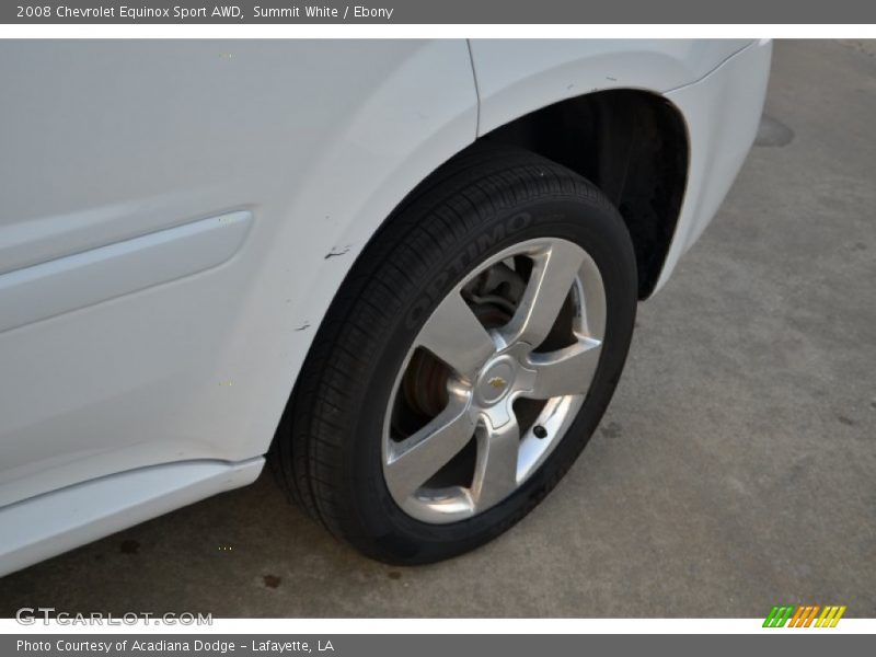 Summit White / Ebony 2008 Chevrolet Equinox Sport AWD