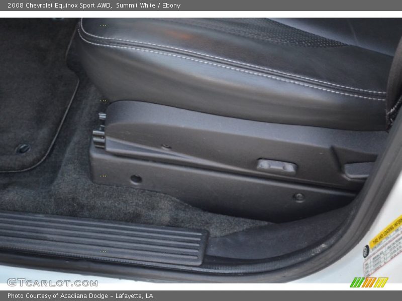 Summit White / Ebony 2008 Chevrolet Equinox Sport AWD