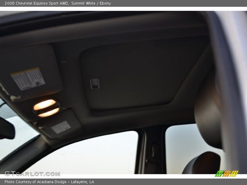 Summit White / Ebony 2008 Chevrolet Equinox Sport AWD