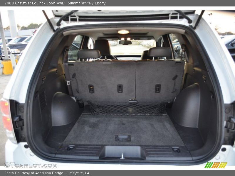  2008 Equinox Sport AWD Trunk