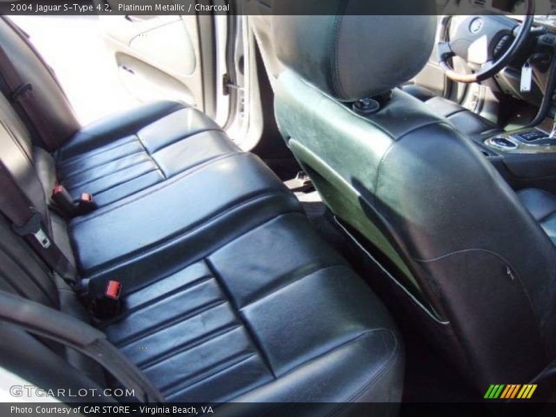 Platinum Metallic / Charcoal 2004 Jaguar S-Type 4.2