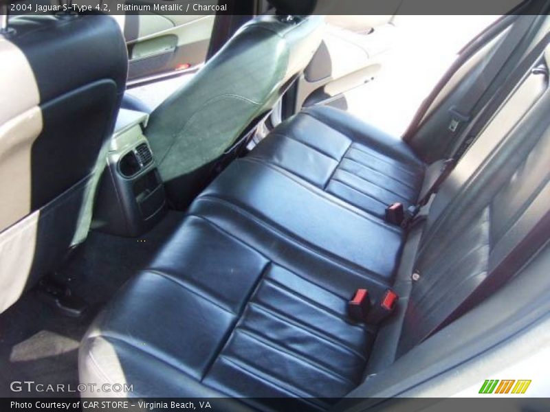 Platinum Metallic / Charcoal 2004 Jaguar S-Type 4.2