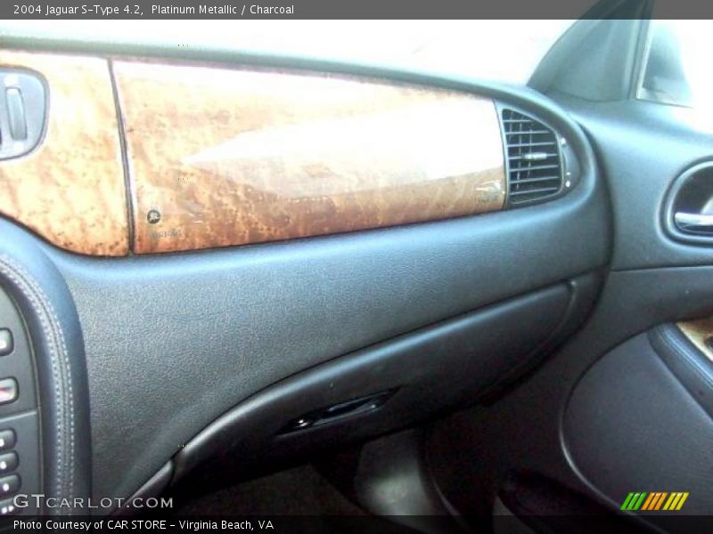 Platinum Metallic / Charcoal 2004 Jaguar S-Type 4.2