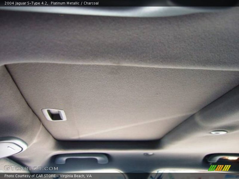 Platinum Metallic / Charcoal 2004 Jaguar S-Type 4.2