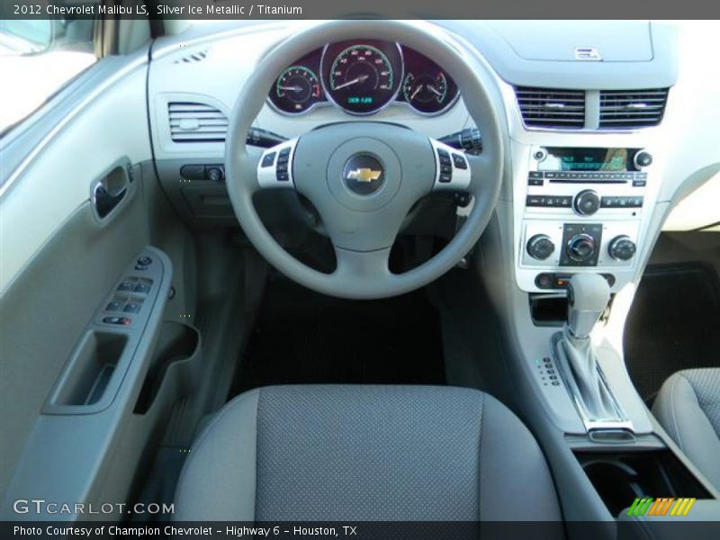 Silver Ice Metallic / Titanium 2012 Chevrolet Malibu LS