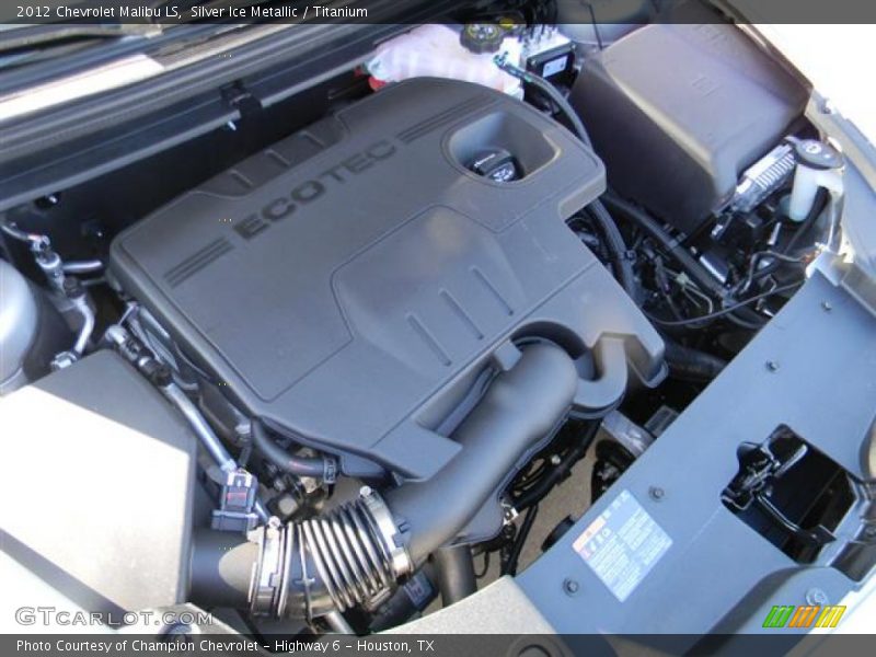 Silver Ice Metallic / Titanium 2012 Chevrolet Malibu LS