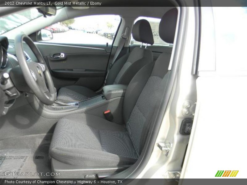 Gold Mist Metallic / Ebony 2012 Chevrolet Malibu LT