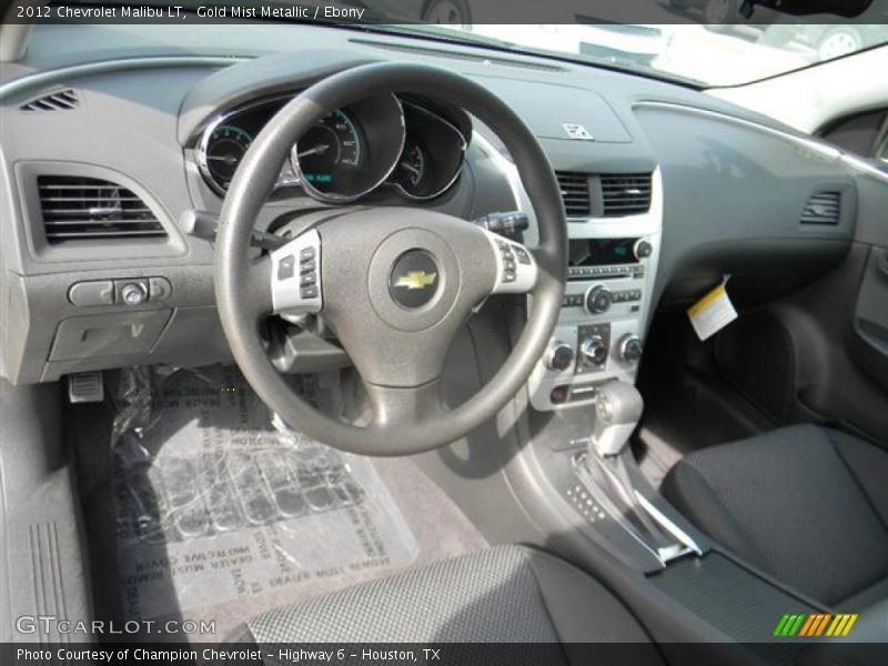 Gold Mist Metallic / Ebony 2012 Chevrolet Malibu LT