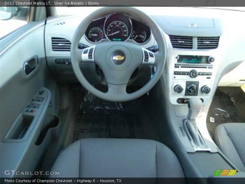 Silver Ice Metallic / Ebony 2012 Chevrolet Malibu LT