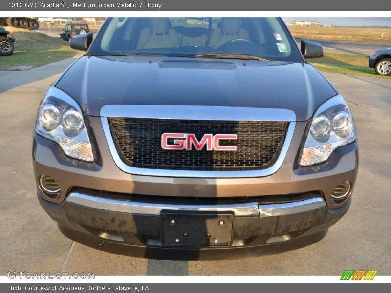 Medium Brown Metallic / Ebony 2010 GMC Acadia SL