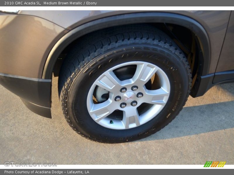 Medium Brown Metallic / Ebony 2010 GMC Acadia SL