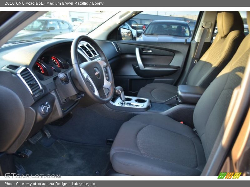 Medium Brown Metallic / Ebony 2010 GMC Acadia SL