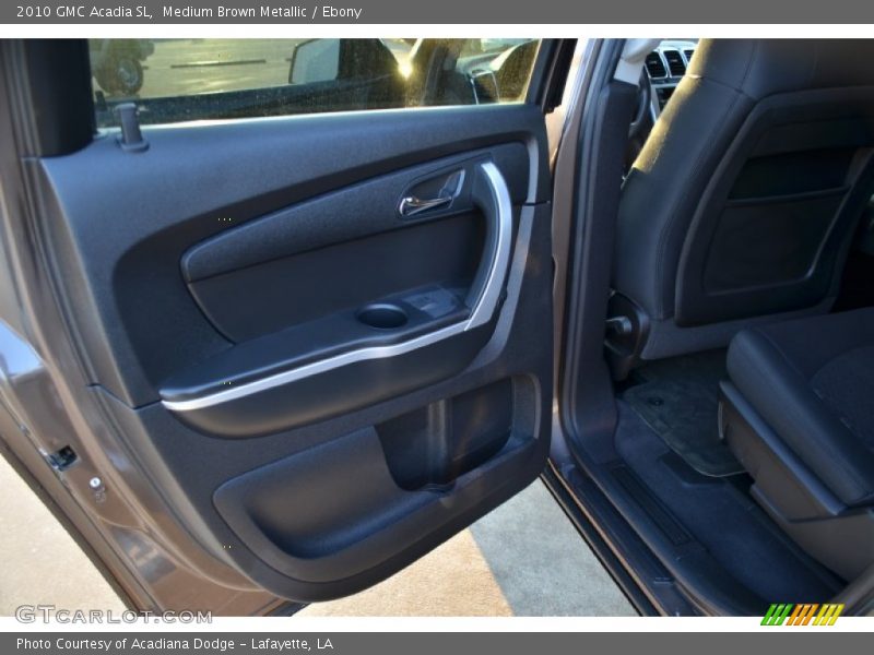 Medium Brown Metallic / Ebony 2010 GMC Acadia SL