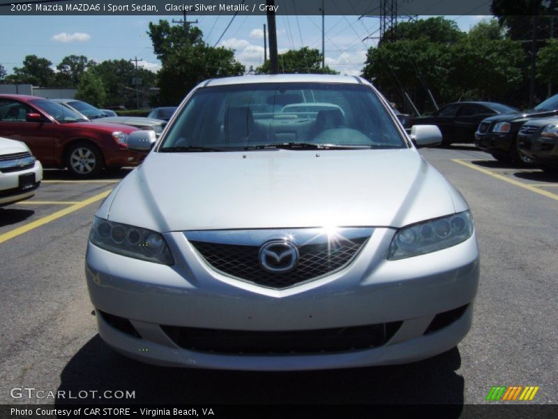 Glacier Silver Metallic / Gray 2005 Mazda MAZDA6 i Sport Sedan