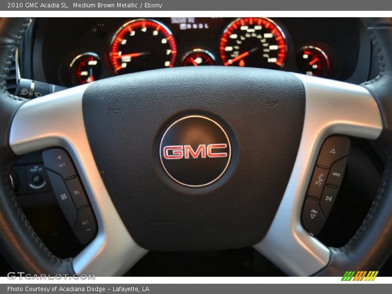 Medium Brown Metallic / Ebony 2010 GMC Acadia SL