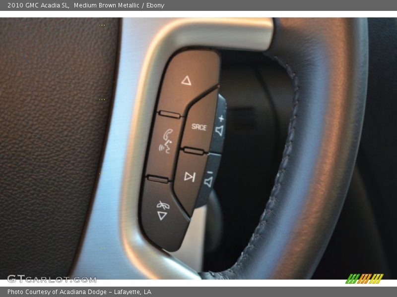 Medium Brown Metallic / Ebony 2010 GMC Acadia SL