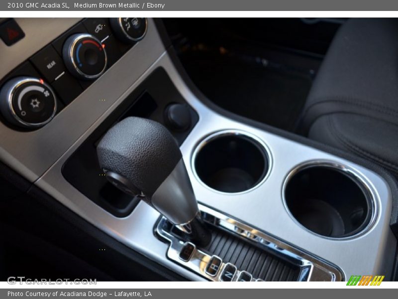 Medium Brown Metallic / Ebony 2010 GMC Acadia SL