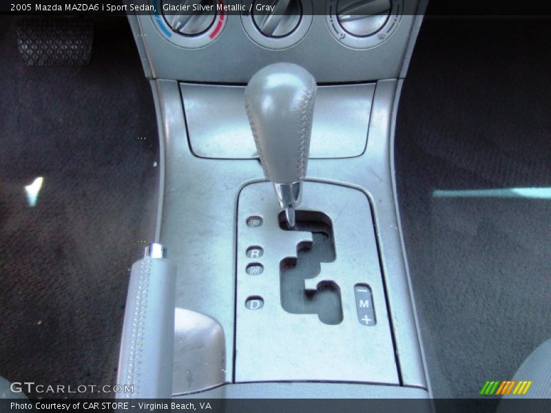 Glacier Silver Metallic / Gray 2005 Mazda MAZDA6 i Sport Sedan