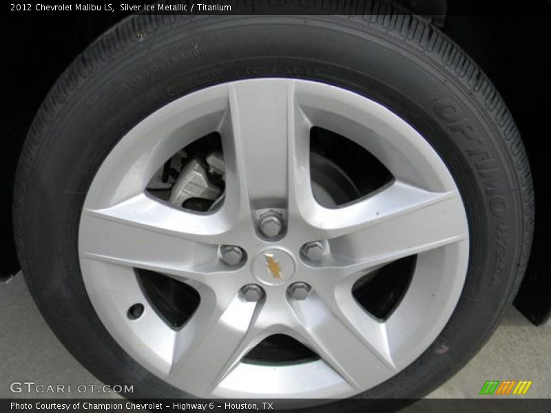 Silver Ice Metallic / Titanium 2012 Chevrolet Malibu LS