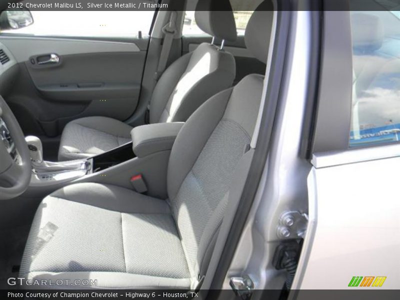 Silver Ice Metallic / Titanium 2012 Chevrolet Malibu LS