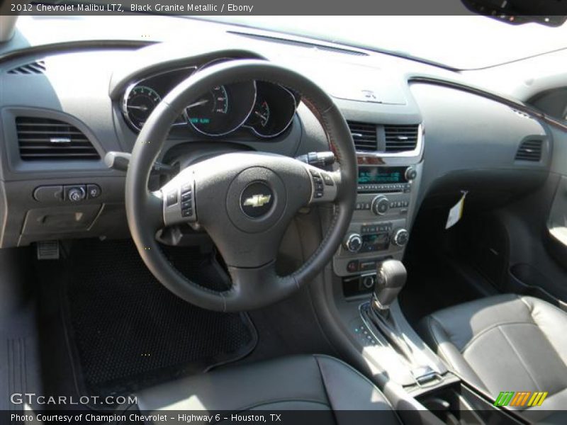 Dashboard of 2012 Malibu LTZ