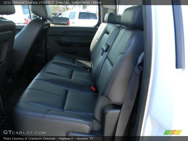 Summit White / Ebony 2012 Chevrolet Silverado 2500HD LT Crew Cab