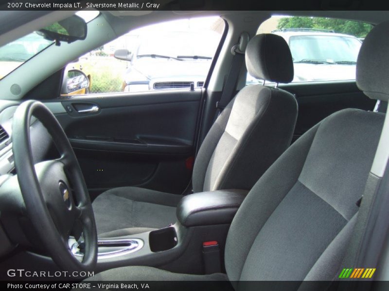 Silverstone Metallic / Gray 2007 Chevrolet Impala LT