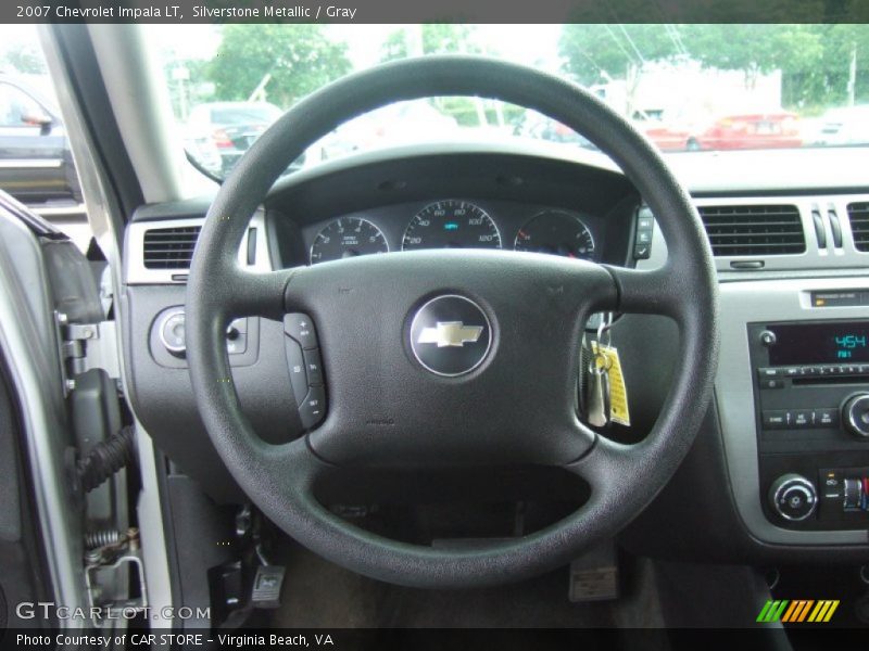 Silverstone Metallic / Gray 2007 Chevrolet Impala LT