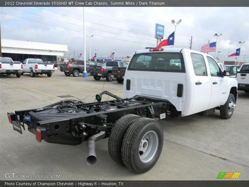  2012 Silverado 3500HD WT Crew Cab Chassis Summit White