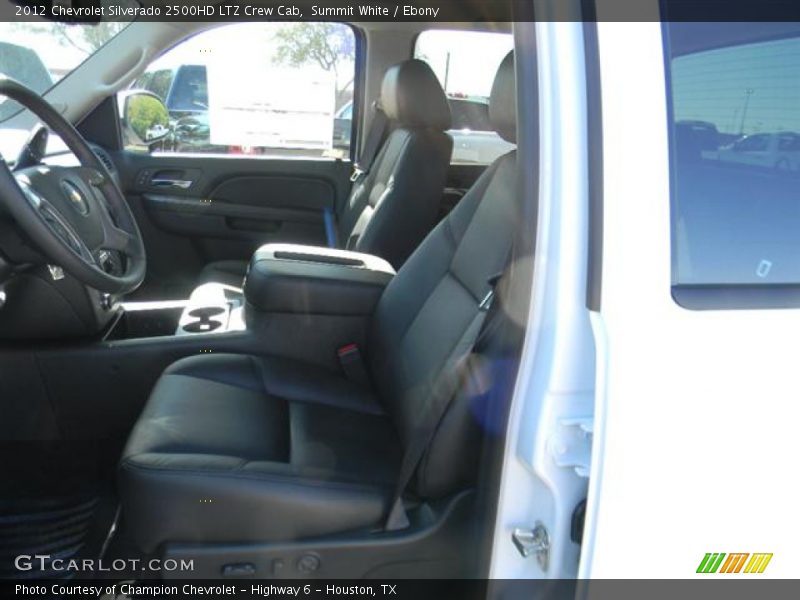 Summit White / Ebony 2012 Chevrolet Silverado 2500HD LTZ Crew Cab