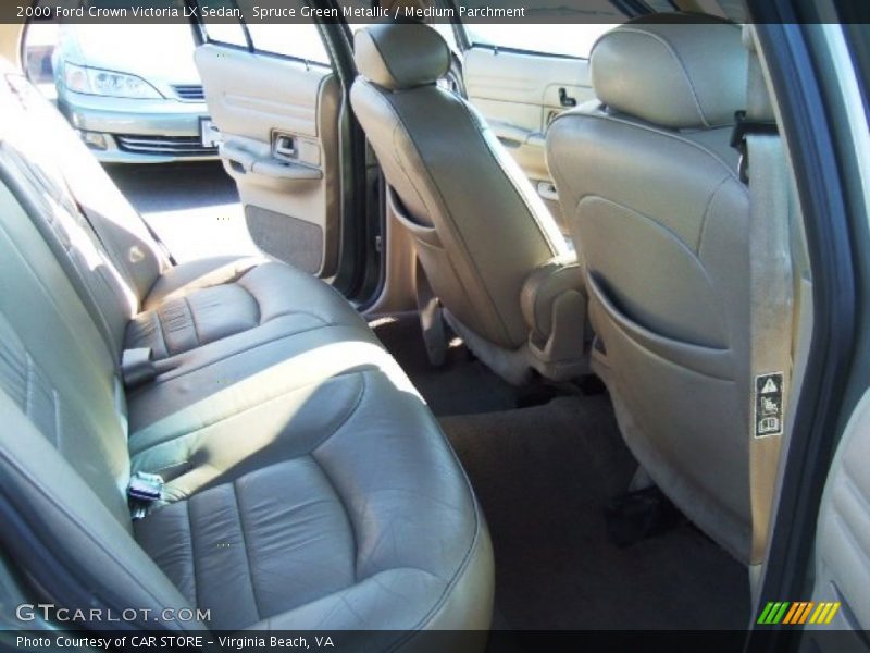 Spruce Green Metallic / Medium Parchment 2000 Ford Crown Victoria LX Sedan