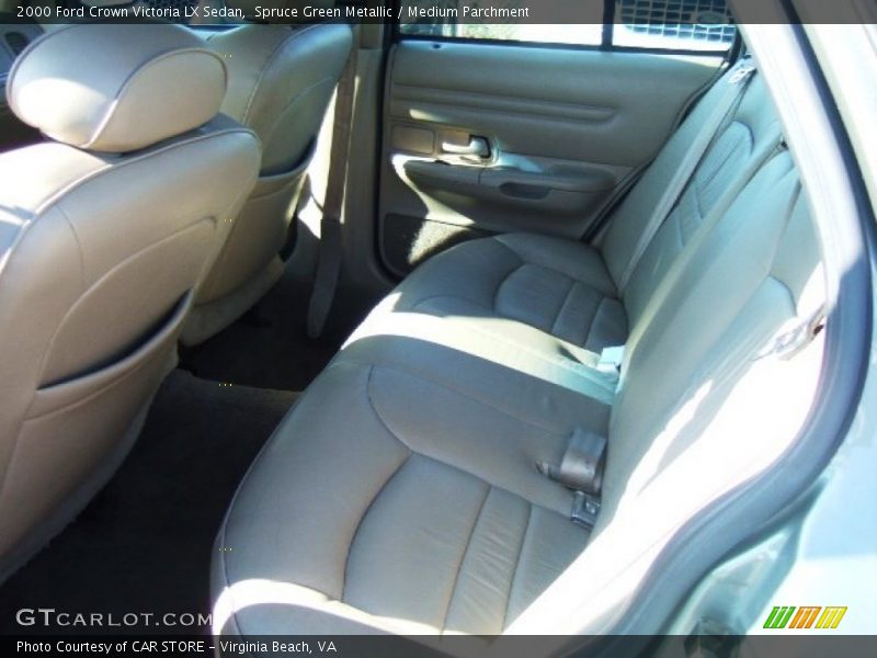 Spruce Green Metallic / Medium Parchment 2000 Ford Crown Victoria LX Sedan