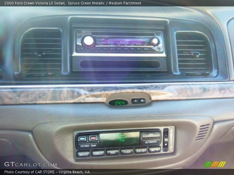 Spruce Green Metallic / Medium Parchment 2000 Ford Crown Victoria LX Sedan