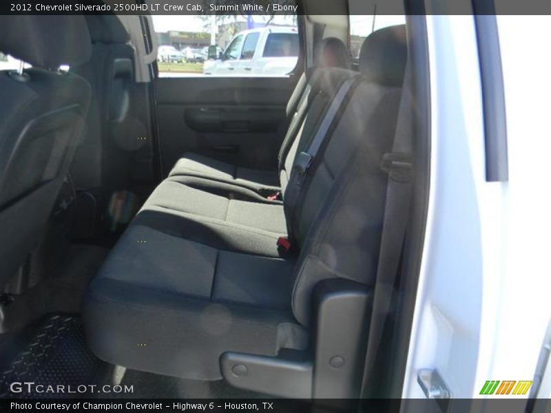 Summit White / Ebony 2012 Chevrolet Silverado 2500HD LT Crew Cab