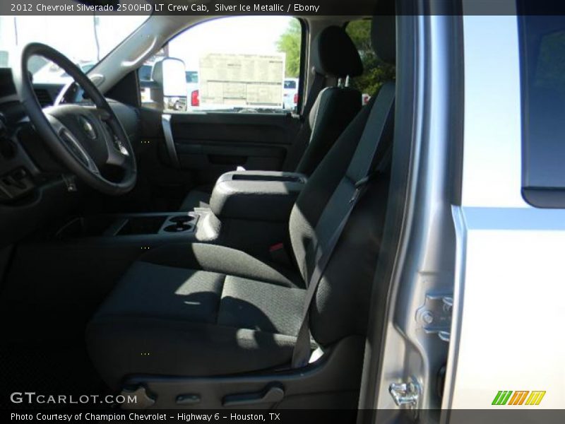 Silver Ice Metallic / Ebony 2012 Chevrolet Silverado 2500HD LT Crew Cab