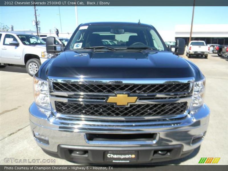 Black / Ebony 2012 Chevrolet Silverado 2500HD LT Crew Cab