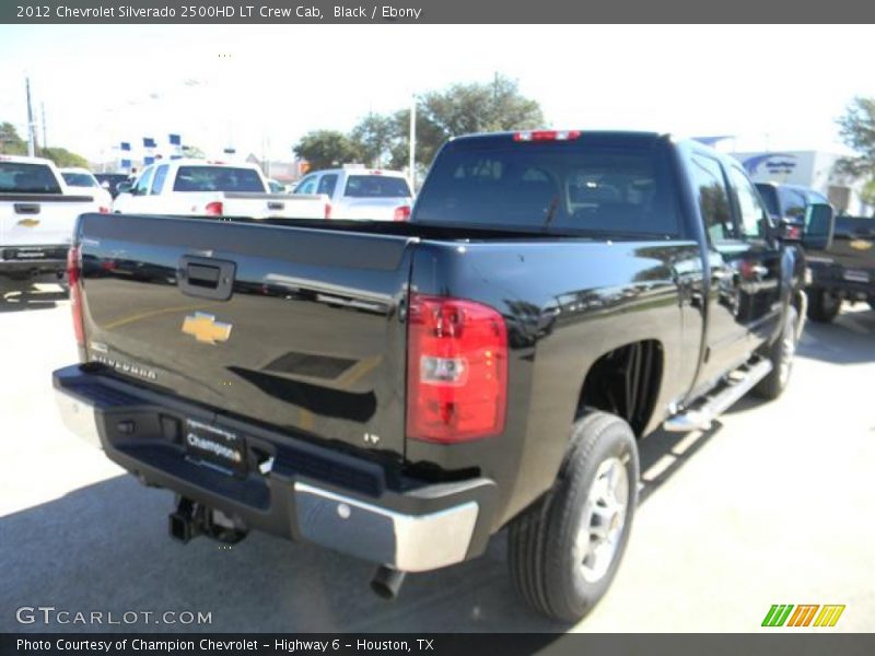 Black / Ebony 2012 Chevrolet Silverado 2500HD LT Crew Cab