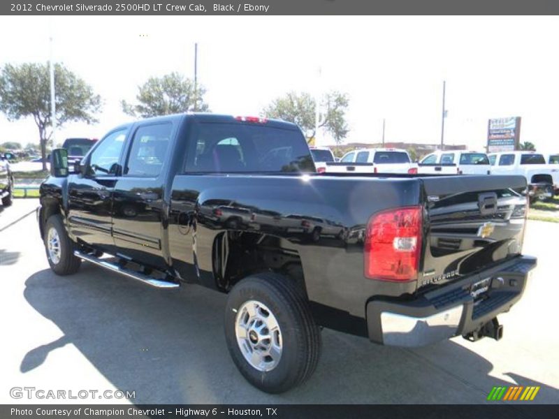 Black / Ebony 2012 Chevrolet Silverado 2500HD LT Crew Cab