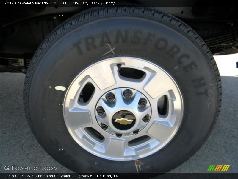 Black / Ebony 2012 Chevrolet Silverado 2500HD LT Crew Cab