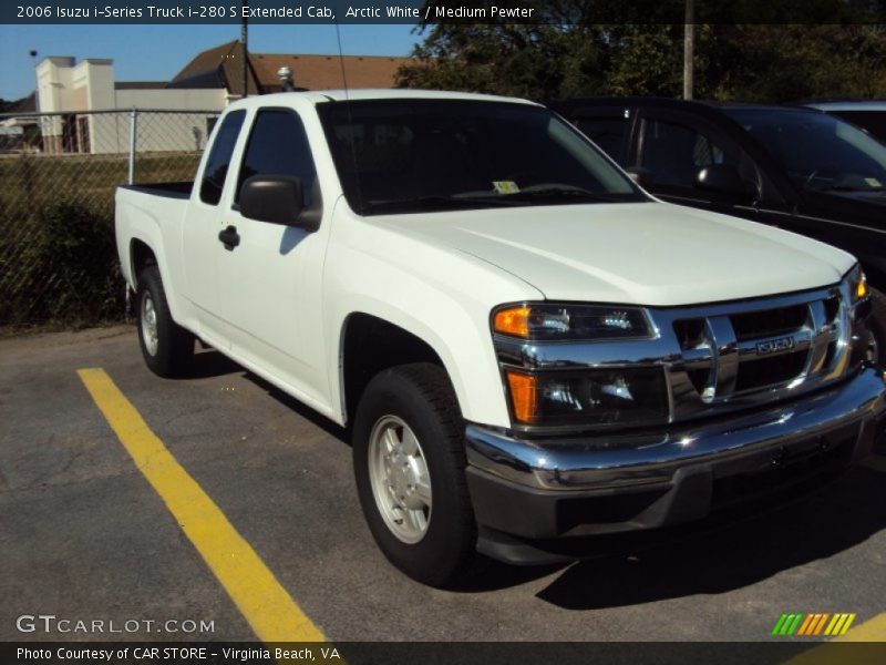 Arctic White / Medium Pewter 2006 Isuzu i-Series Truck i-280 S Extended Cab