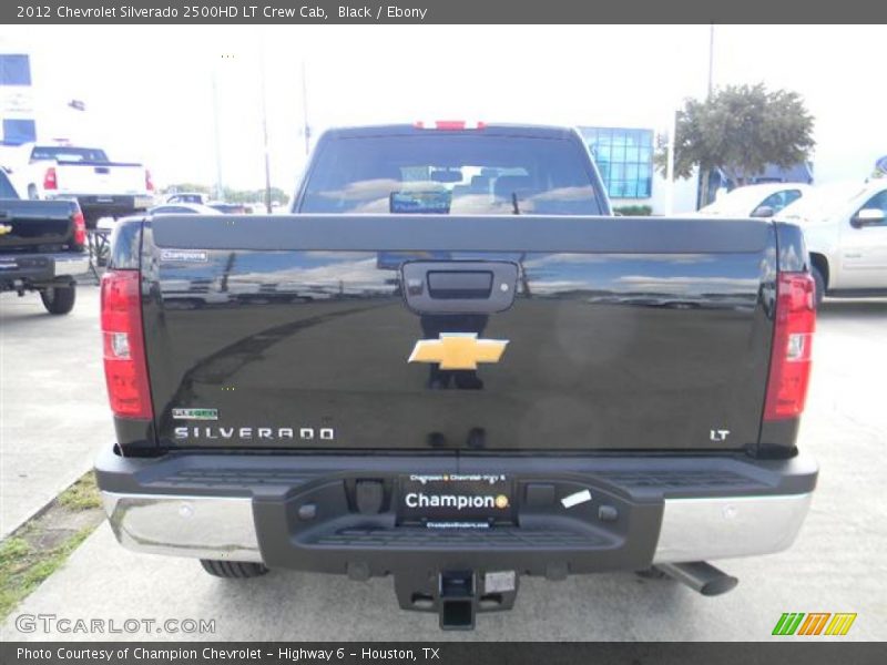 Black / Ebony 2012 Chevrolet Silverado 2500HD LT Crew Cab