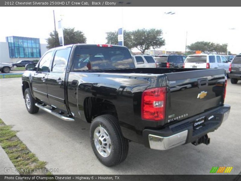 Black / Ebony 2012 Chevrolet Silverado 2500HD LT Crew Cab