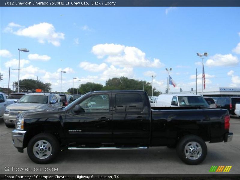 Black / Ebony 2012 Chevrolet Silverado 2500HD LT Crew Cab