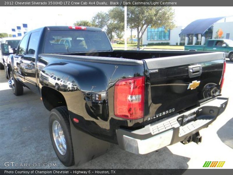 Black / Dark Cashmere/Light Cashmere 2012 Chevrolet Silverado 3500HD LTZ Crew Cab 4x4 Dually