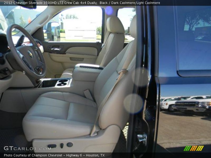 Black / Dark Cashmere/Light Cashmere 2012 Chevrolet Silverado 3500HD LTZ Crew Cab 4x4 Dually