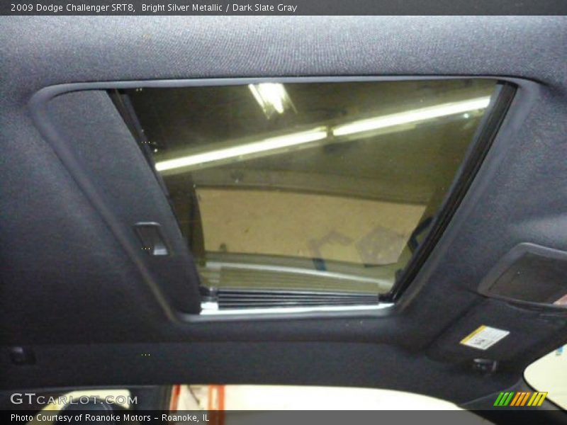 Bright Silver Metallic / Dark Slate Gray 2009 Dodge Challenger SRT8