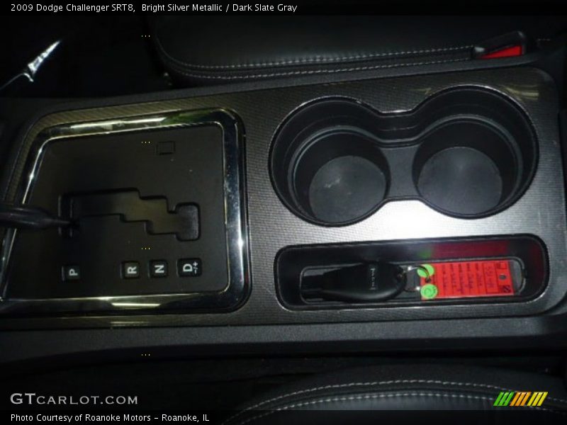 Bright Silver Metallic / Dark Slate Gray 2009 Dodge Challenger SRT8