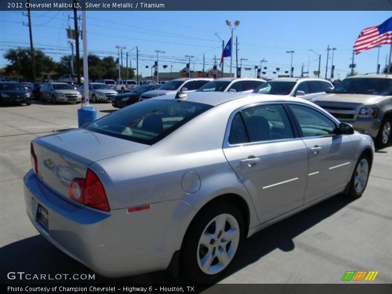 Silver Ice Metallic / Titanium 2012 Chevrolet Malibu LS