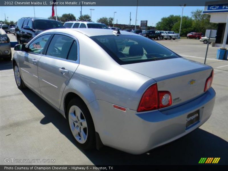 Silver Ice Metallic / Titanium 2012 Chevrolet Malibu LS
