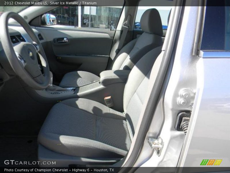 Silver Ice Metallic / Titanium 2012 Chevrolet Malibu LS
